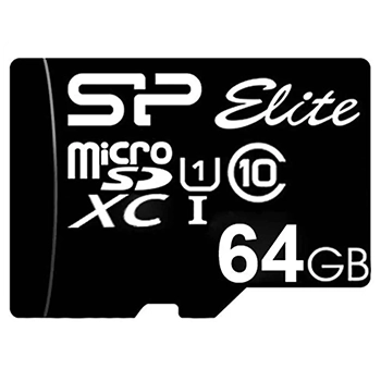 کارت حافظه microSDHC سیلیکون پاور مدل Elite کلاس 10 استاندارد UHS-I U1 سرعت 85MBps ظرفیت 64 گیگابایت